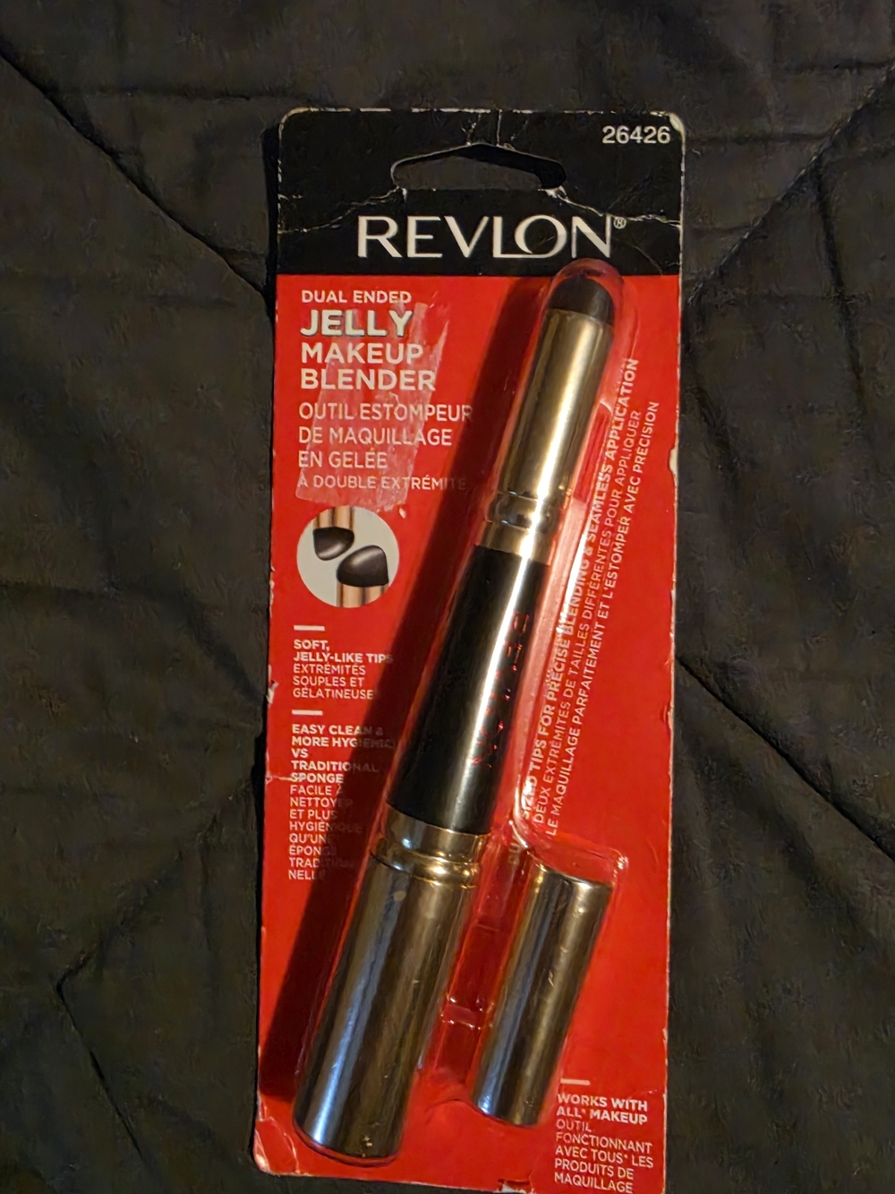 Revlon Jelly Makeup Blender - Black and Silver